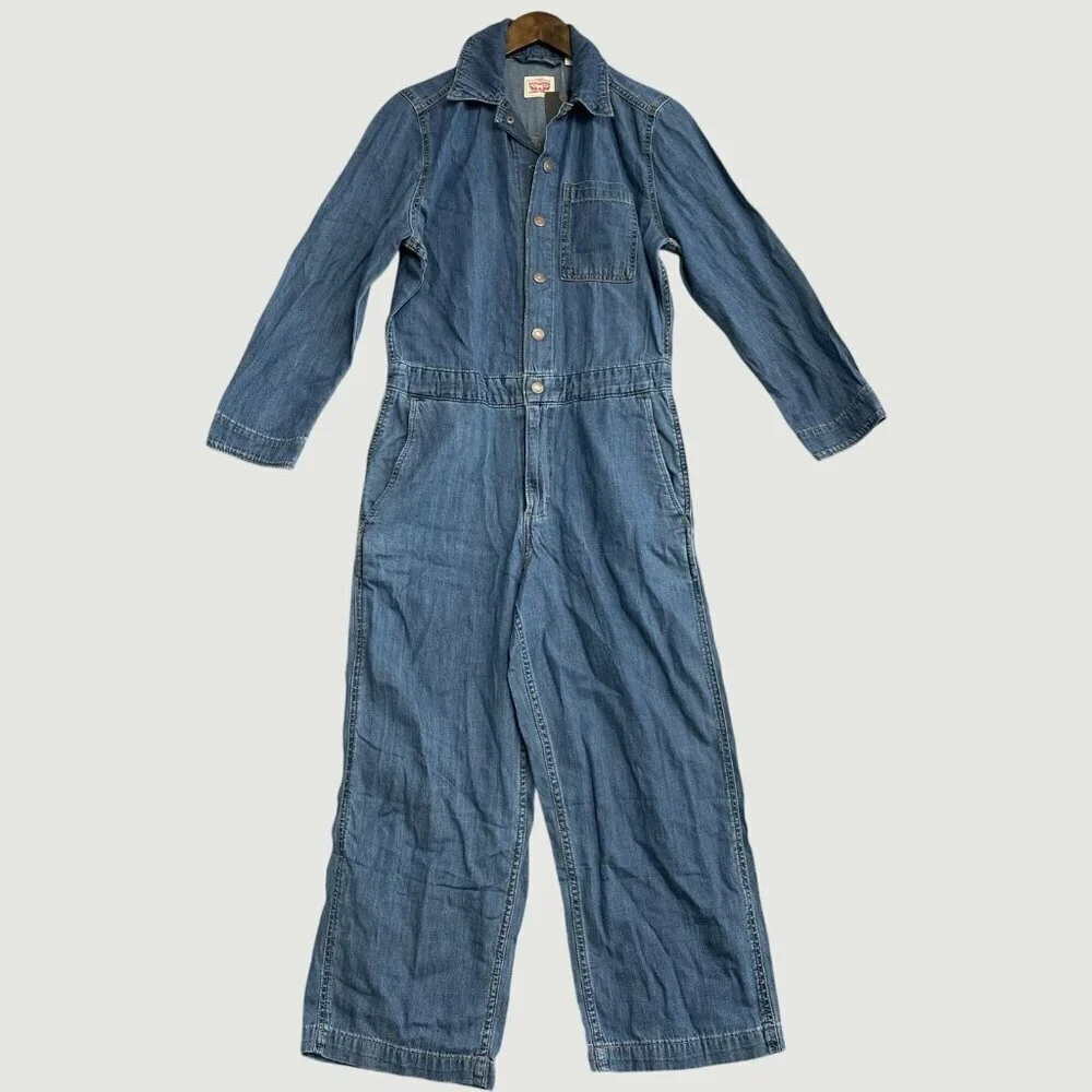 NEW Levis Women's Heritage Jumpsuit Playdate Size XS - Picture 3 of 16